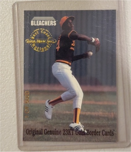 1993 Bleachers #9E Barry Bonds — front