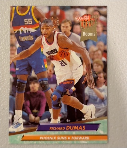 1992-93 Fleer Ultra #338 Richard Dumas — front