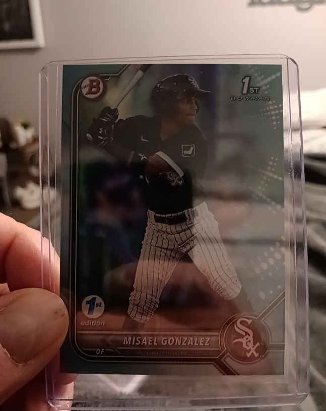2022 Bowman 1st Edition #BP-4 Misael Gonzalez — front