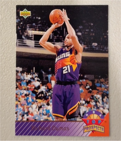 1992-93 Upper Deck #476 Richard Dumas — front