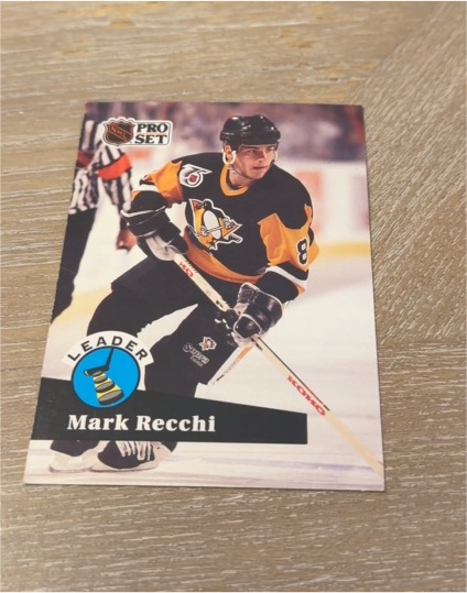 1991-92 Pro Set #CC8 Mark Recchi — front