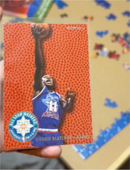 1994-95 Fleer #3 Mookie Blaylock All-Stars — front