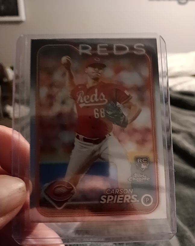2024 Topps Chrome #167 Carson Spiers — front