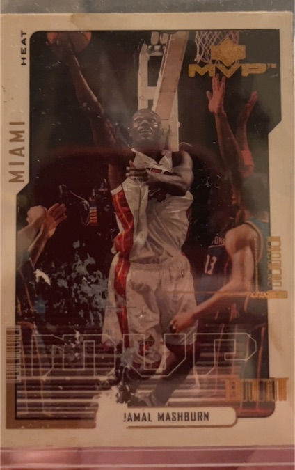 2000-01 Upper Deck MVP #unknown Jamal Mashburn — front
