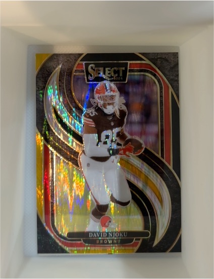 2024 Panini Select David Njoku Cleveland Browns — front