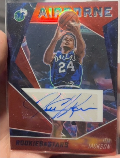2020-21 Panini Chronicles Rookies & Stars Airborne #AIR-JJA Jim Jackson — front