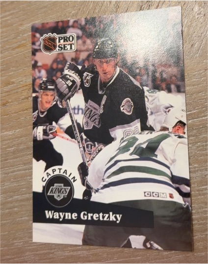 1991-92 Pro Set #574 Wayne Gretzky — front