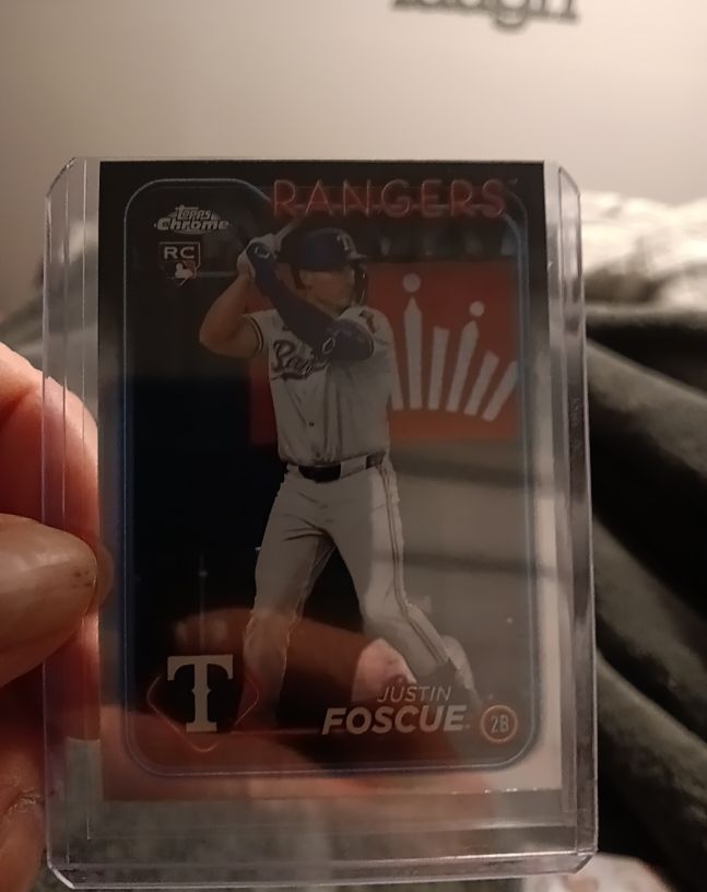 2024 Topps Chrome Update #USC179 Justin Foscue — front