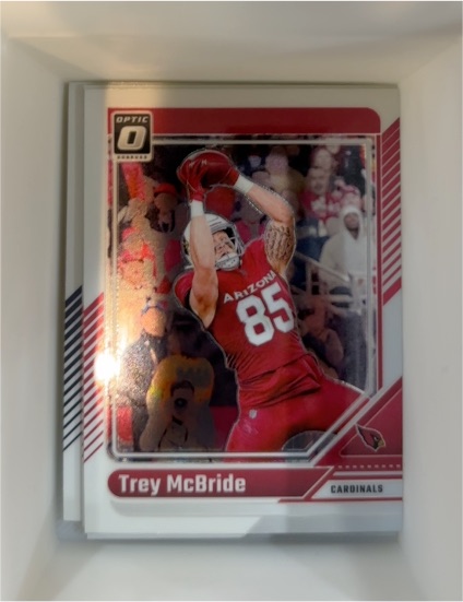 2024 Panini Donruss Optic #5 Trey McBride — front