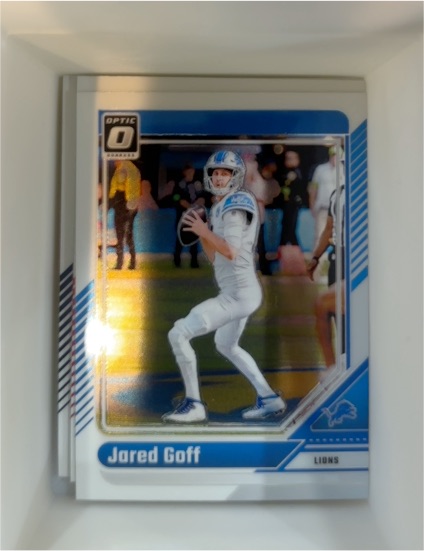 2024 Panini Donruss Optic #63 Jared Goff — front
