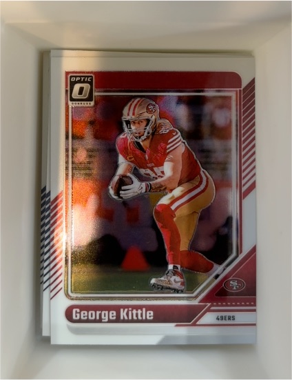 2024 Panini Donruss Optic #174 George Kittle — front