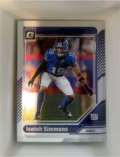 2024 Donruss Optic #149 Isaiah Simmons — front