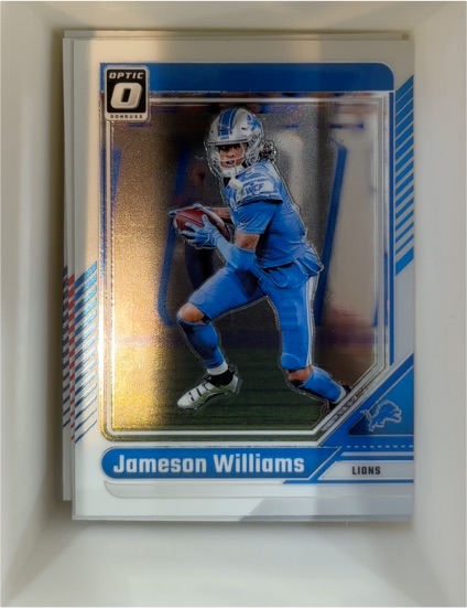 2024 Panini Donruss Optic #67 Jameson Williams — front