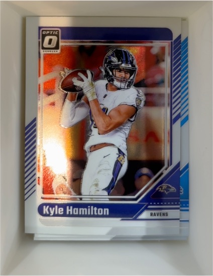 2024 Panini Donruss Optic #18 Kyle Hamilton — front