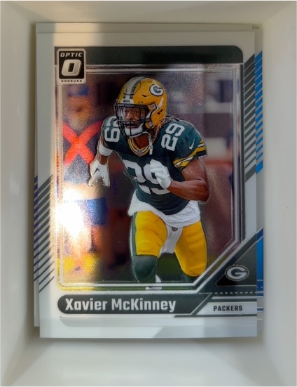 2024 Donruss Optic #75 Xavier McKinney — front