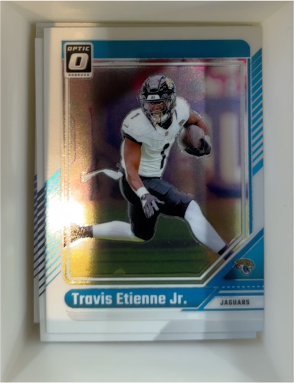 2024 Donruss Optic #89 Travis Etienne Jr. — front