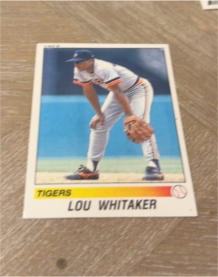 1983 Topps #65 Lou Whitaker — front