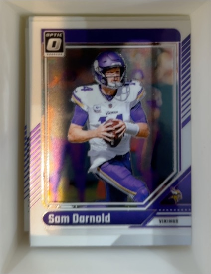2024 Panini Donruss Optic #127 Sam Darnold — front