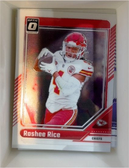 2024 Donruss Optic #97 Rashee Rice — front