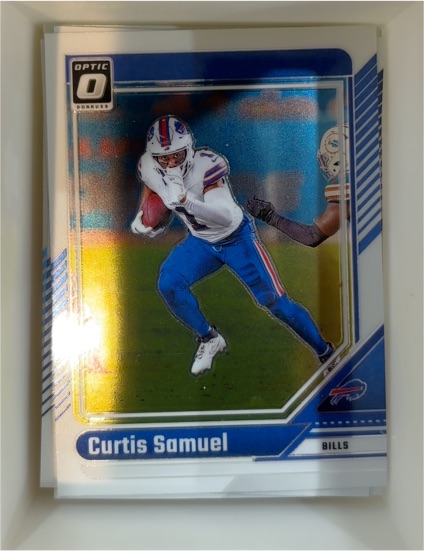 2024 Donruss Optic #22 Curtis Samuel — front