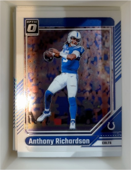 2024 Donruss Optic #82 Anthony Richardson — front