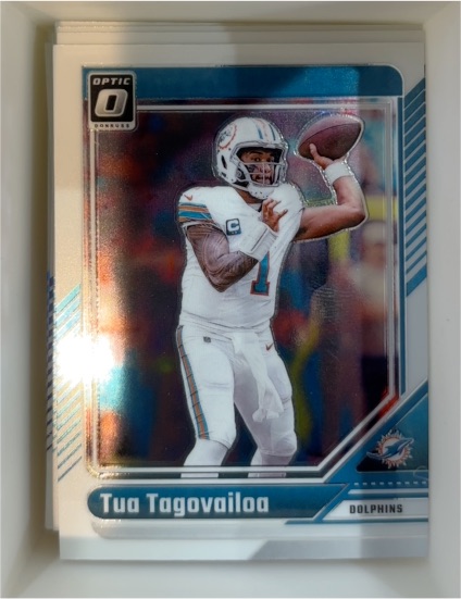 2024 Panini Donruss Optic #120 Tua Tagovailoa — front
