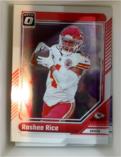 2024 Donruss Optic #97 Rashee Rice — front
