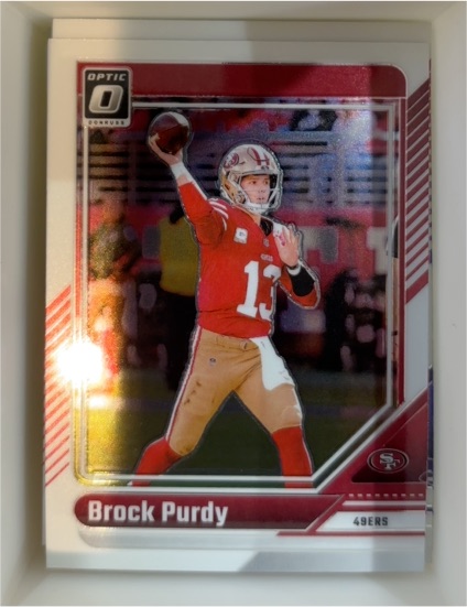 2024 Panini Donruss Optic #170 Brock Purdy — front