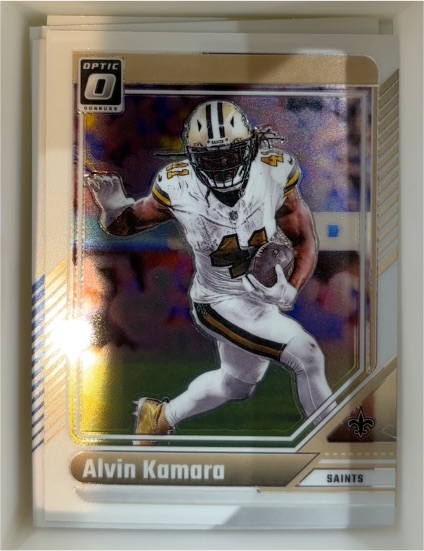 2024 Donruss Optic #140 Alvin Kamara — front