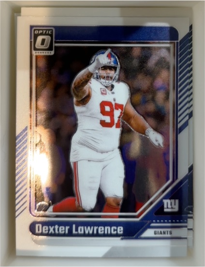 2024 Donruss Optic #151 Dexter Lawrence — front