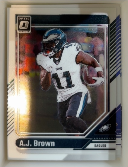 2024 Donruss Optic #160 A.J. Brown — front