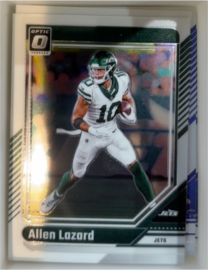 2024 Donruss Optic #155 Allen Lazard — front