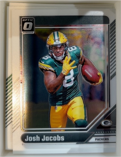 2024 Donruss Optic #70 Josh Jacobs — front