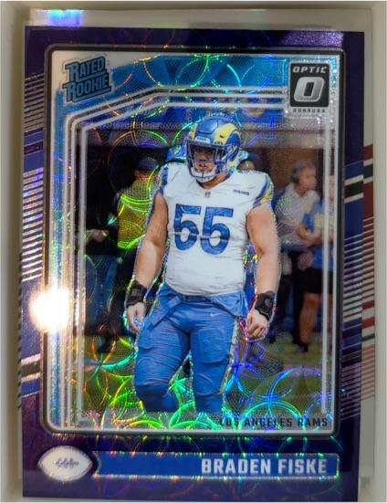2024 Donruss Optic #210 Braden Fiske — front