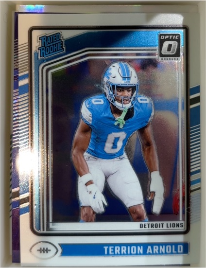 2024 Donruss Optic #290 Terrion Arnold — front
