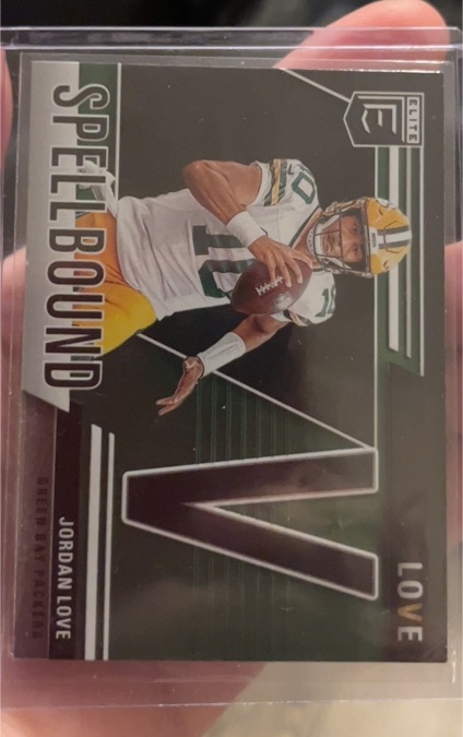 2024 Donruss Elite #30 Jordan Love Spellbound Green — front