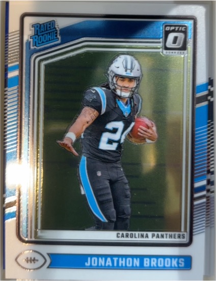 2024 Donruss Optic #258 Jonathon Brooks — front