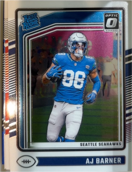 2024 Donruss Optic #204 AJ Barner — front