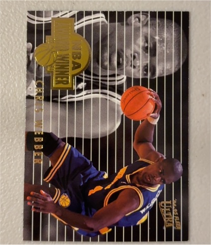 1994-95 Fleer Ultra #4 Chris Webber NBA Award Winners — front