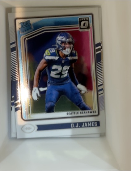 2024 Panini Donruss Optic #222 D.J. James — front