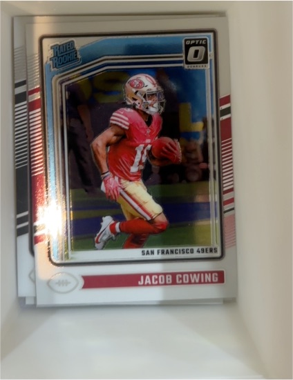 2024 Panini Donruss Optic #236 Jacob Cowing — front