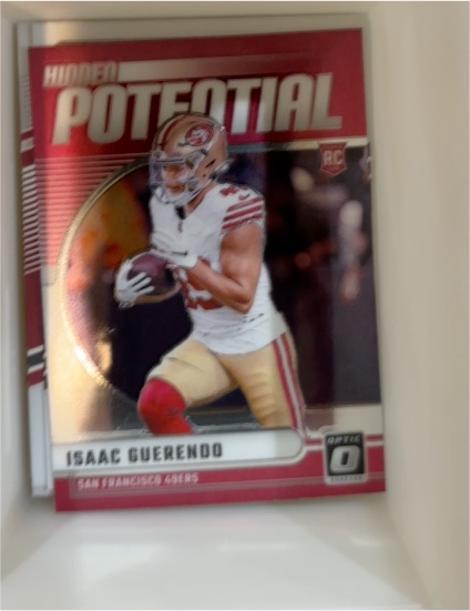 2024 Panini Donruss Optic #19 Isaac Guerendo Hidden Potential Rookie — front