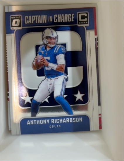2024 Donruss Optic #6 Anthony Richardson — front