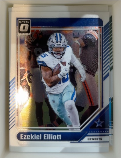 2024 Donruss Optic #51 Ezekiel Elliott — front