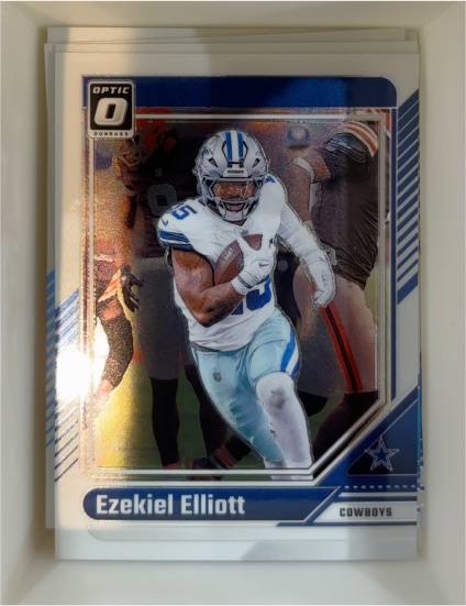 2024 Donruss Optic #51 Ezekiel Elliott — front