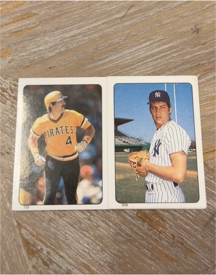 1985 Topps Baseball Stickers #133 Pittsburgh Pirates Player — front