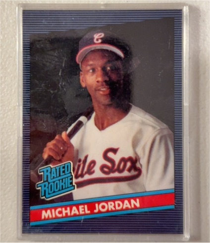1990 Fun City #F944 Michael Jordan Rated Rookie — front