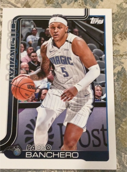 2025-26 Topps #OTC-10 Paolo Banchero — front