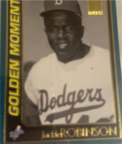 2001 Topps Golden Moments #783 Jackie Robinson — front