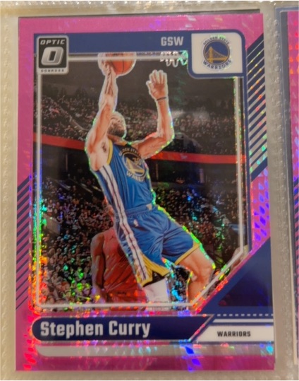 2024-25 Panini Donruss Optic #155 Stephen Curry — front